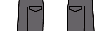 人物イラスト下半身
